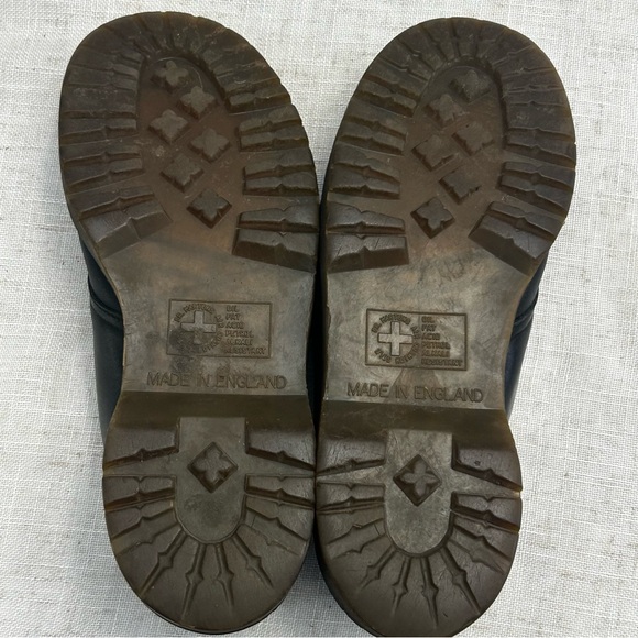 Dr. Martens Black Vintage Monk Strap Leather Loafers Slip-On Design Men’s Size 9 - Picture 11 of 11